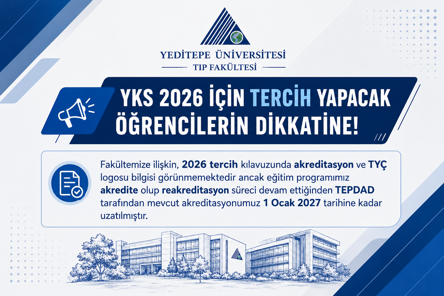YKS 2026 İÇİN TERCİH YAPACAK ÖĞRENCİLERİN DİKKATİNE!!! 